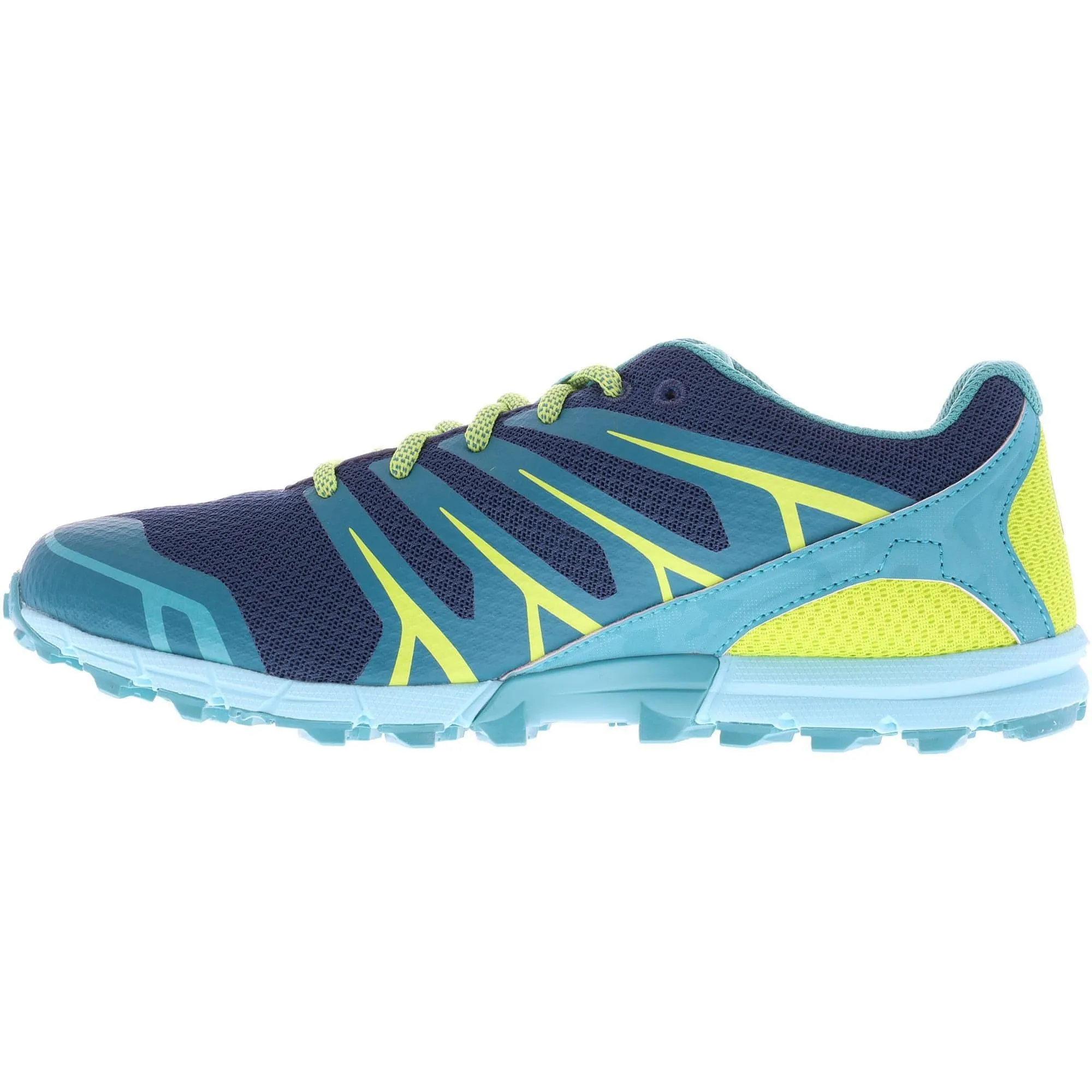 adjustable fit sneakers Abrasion Resistant Upper Inov8 TrailTalon 235 Womens Trail Running Shoes - Blue