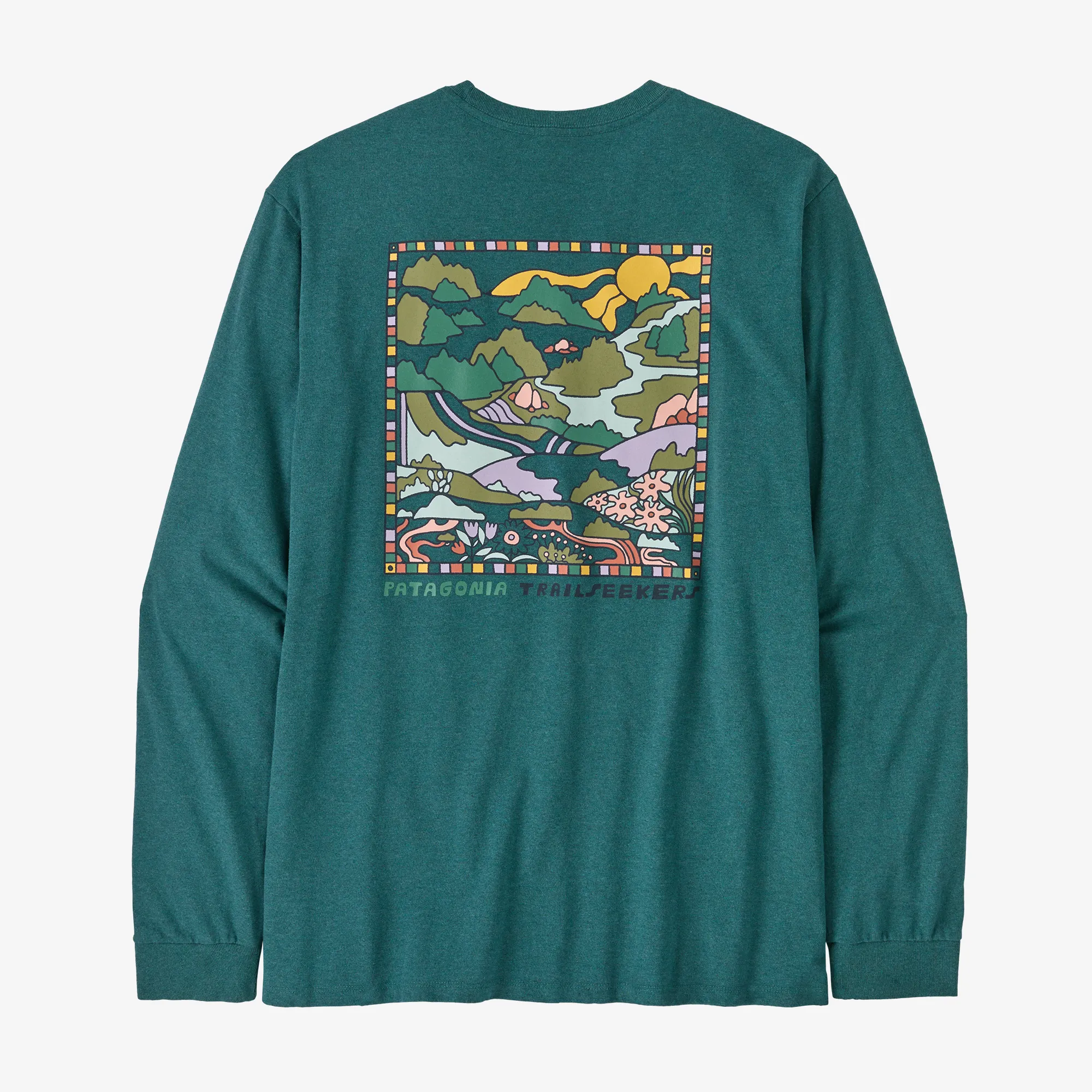 Recycled materials Long-Sleeved Trailseekers Responsibili-Tee?