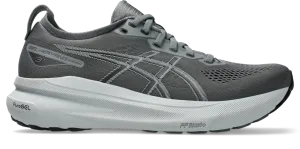 Men's GEL-Kayano 31 WIDE (020 - Steel Grey/Piedmont Grey) Bonded Overlays carbon fiber plate running shoes
