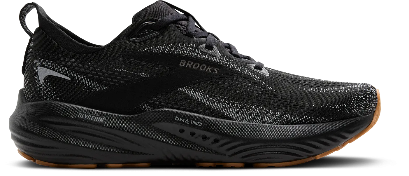 Men's Glycerin 22 (089 - Black/Primer Gray/Biscuit) steeplechase shoes