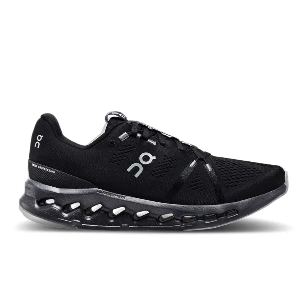 Durable Outsole Material odor - resistant running option Men's Cloudsurfer Running Shoe - All Black - Regular (D)