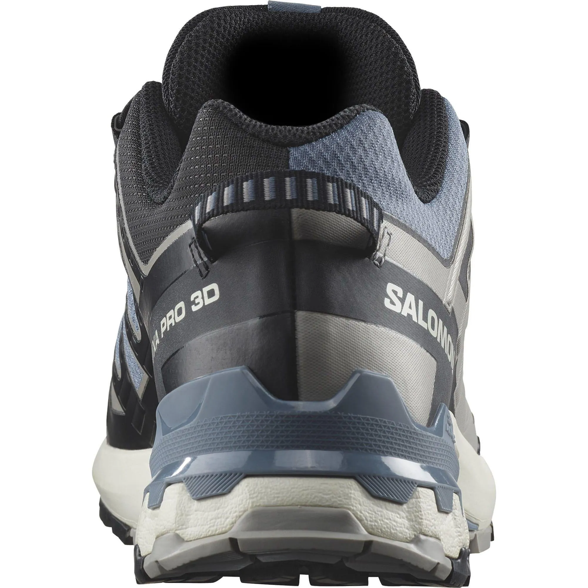 Salomon XA Pro 3D V9 GORE-TEX Mens Trail Running Shoes - Grey Impact Dispersion Heel