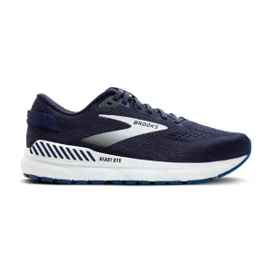 Men's Beast GTS 24 Running Shoe - Peacoat/True Navy/White - Extra Wide (4E) Abrasion Resistant Reinforcement cold - weather
