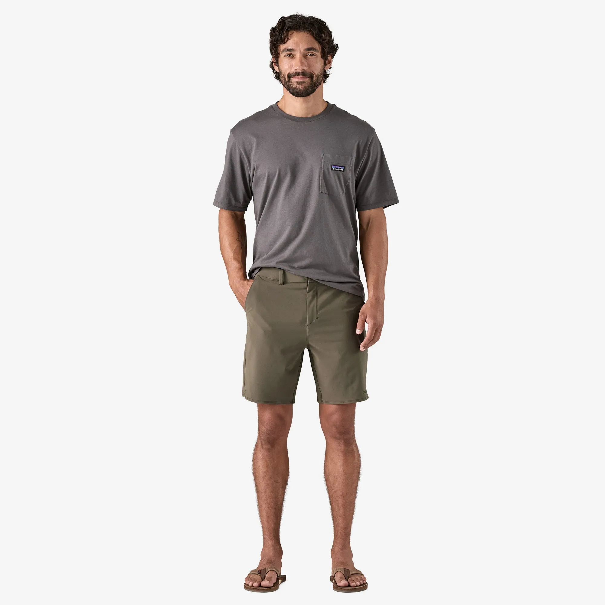 Men's Hydropeak Hybrid Walk Shorts - 18" Slim Fit Wear Eco Friendly Dye