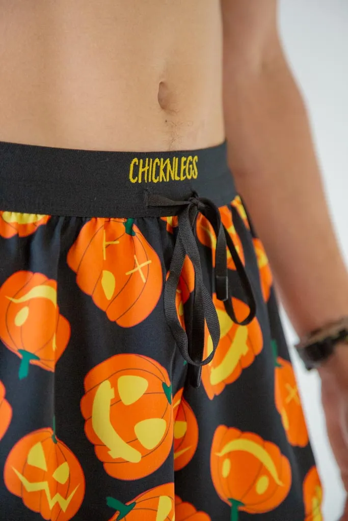 Men's Pumpkins 2" DS Split Shorts Non Binding Waistline City Mood