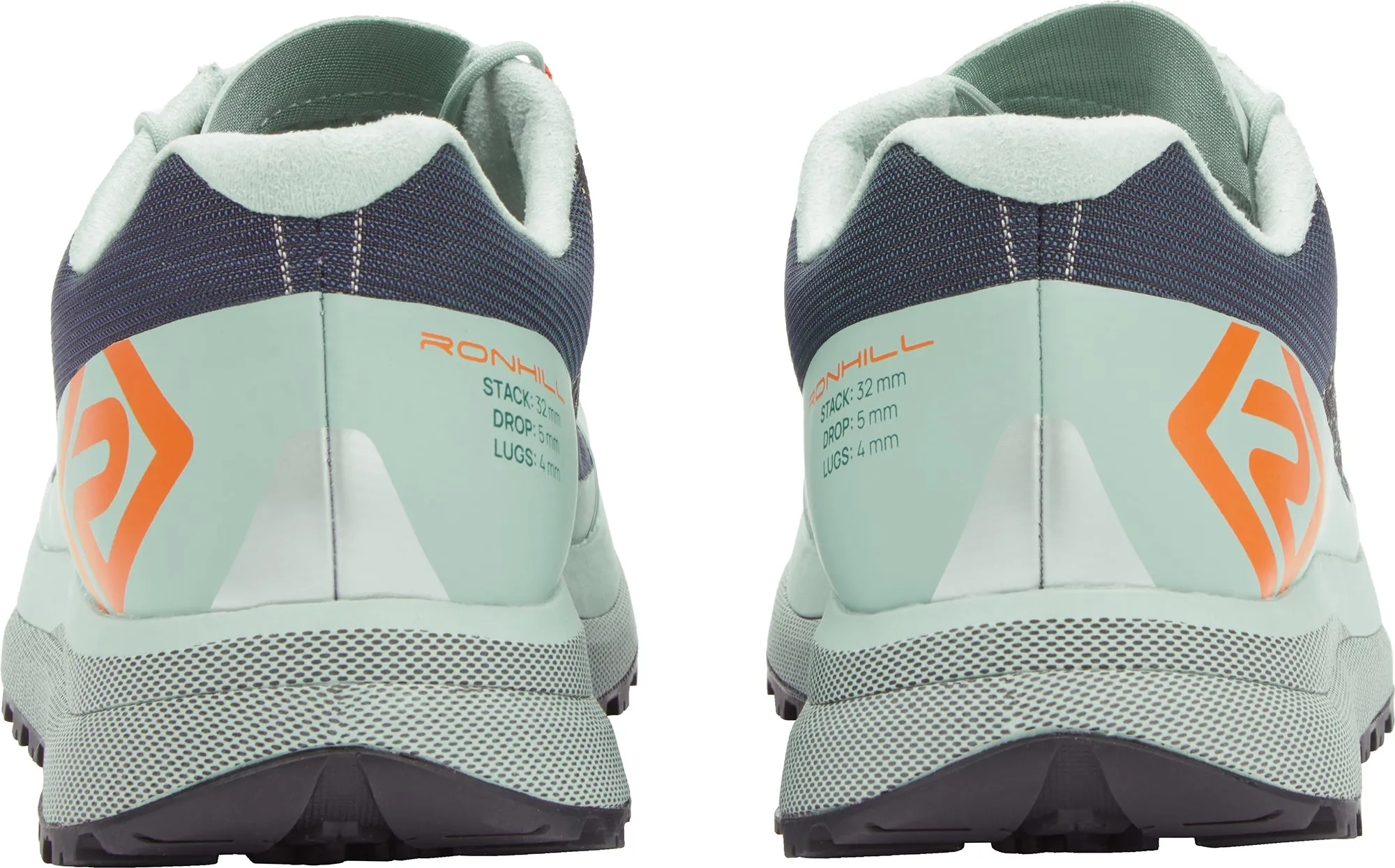 Ronhill Freedom Womens Trail Running Shoes - Green hybrid running sneakers comfort fit trail sneakers