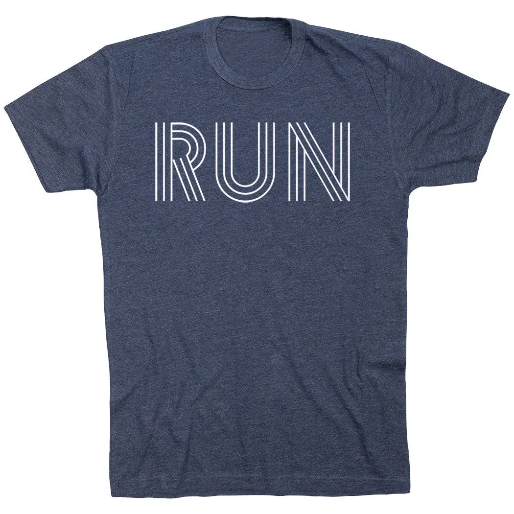 Running Short Sleeve T-Shirt - Run Lines Soft Fit Wear