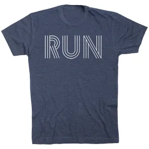 Running Short Sleeve T-Shirt - Run Lines Soft Fit Wear