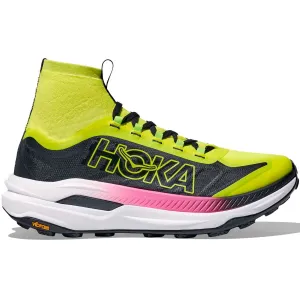 Arch contour Men's Tecton X 3 Trail Running Shoes Neon Hoka Citrus / Black
