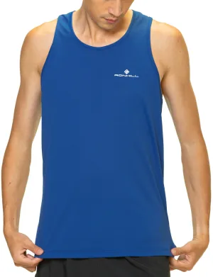Workout Essential hot climate Ronhill Core Mens Running Vest - Blue