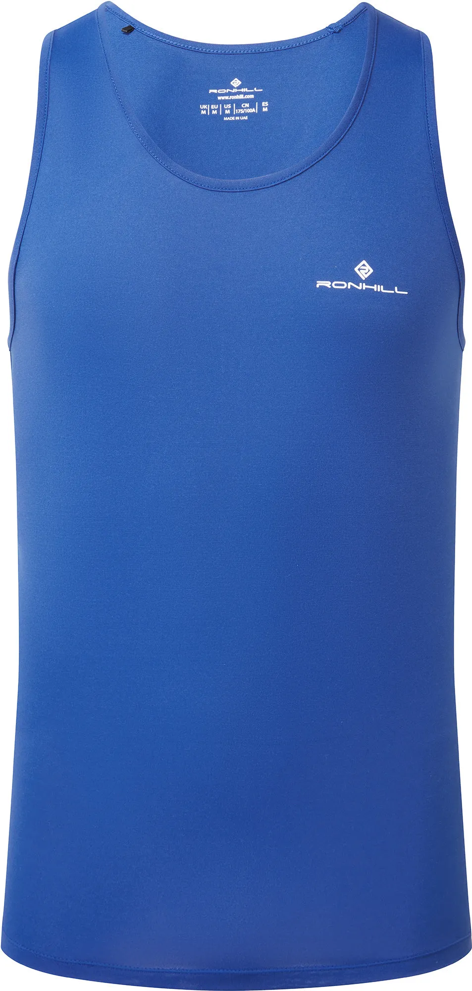 Spacious Ronhill Core Mens Running Vest - Blue