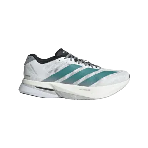 Men??s Adizero Boston 13 (Cloud White/Pure Teal/Grey) Responsive forefoot