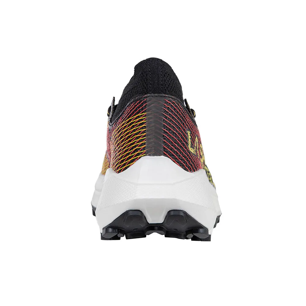 Men's Prodigio Pro Trail Running Shoes Black / Yellow Ultra Cushion Midsole Shock Absorbing Midsole Design