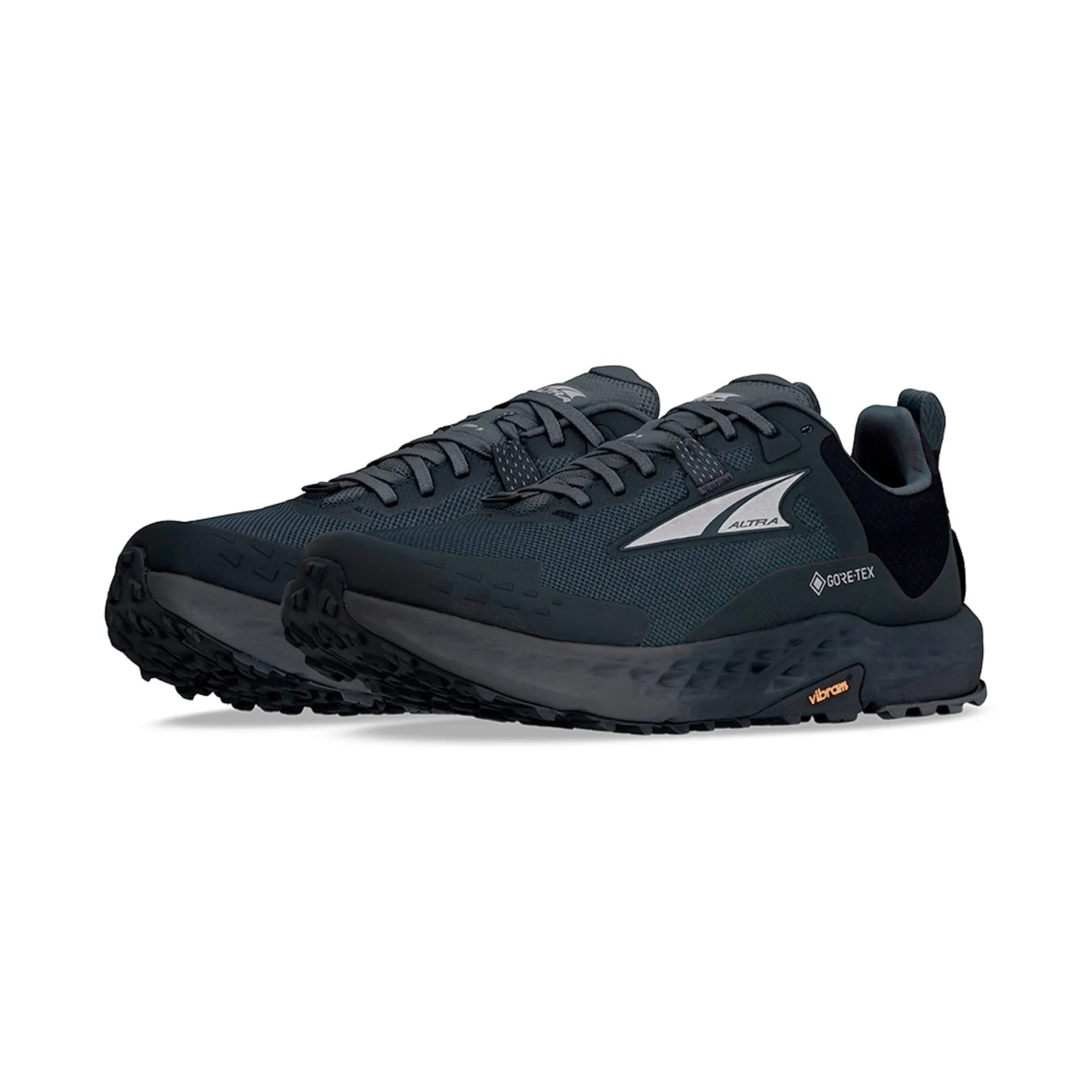 Rockered Geometry Design Men's Timp 5 GORE-TEX Trail Running Shoes Black / Black