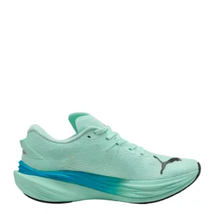 PUMA Men's Deviate NITRO 3 Running Shoes in Mint Melt/Speed Blue AW25 road - runner