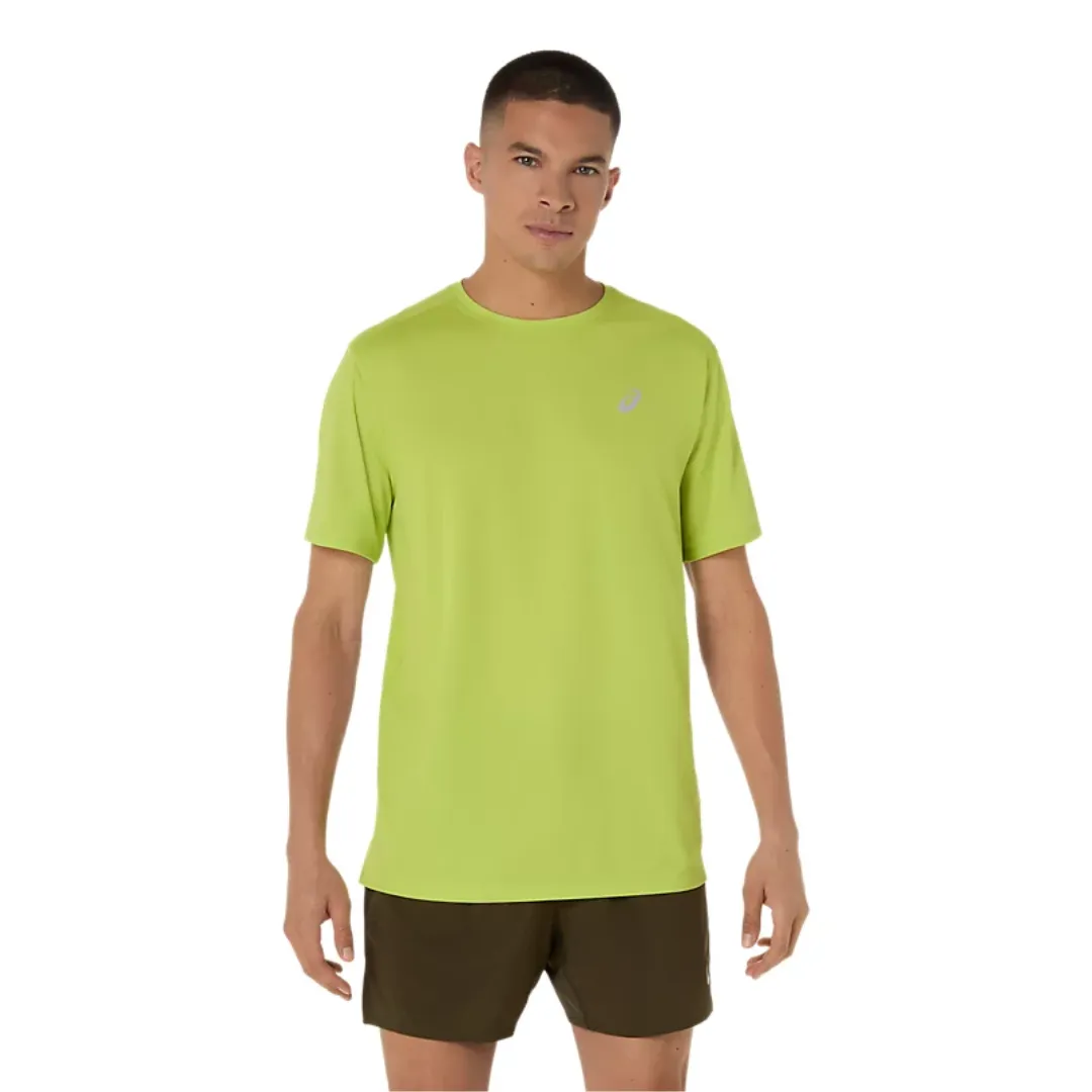 ASICS Mens Core SS Top AW25 All-Season Wear Reinforced Collar