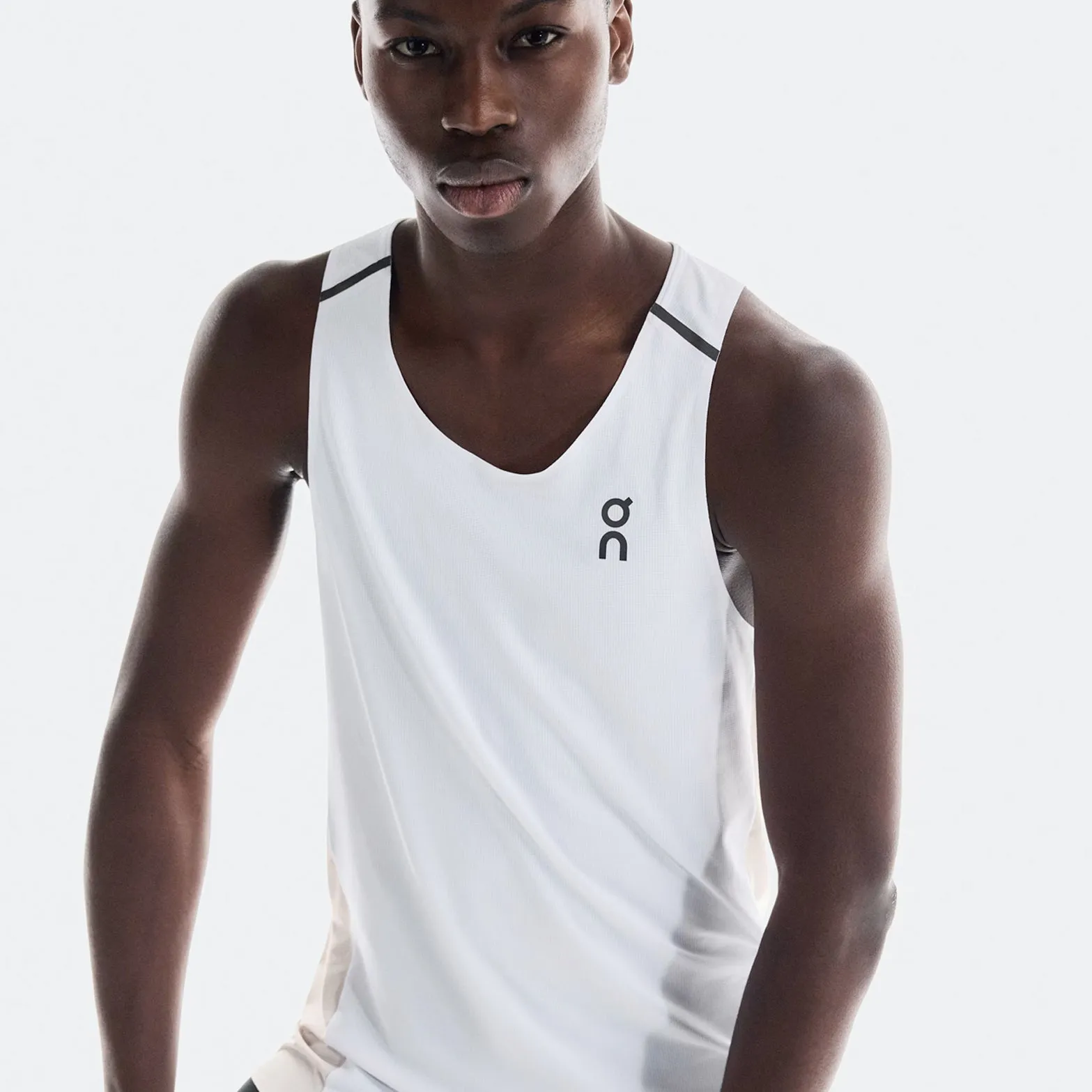 Technology - advanced Men's Performance Tank White / Silver