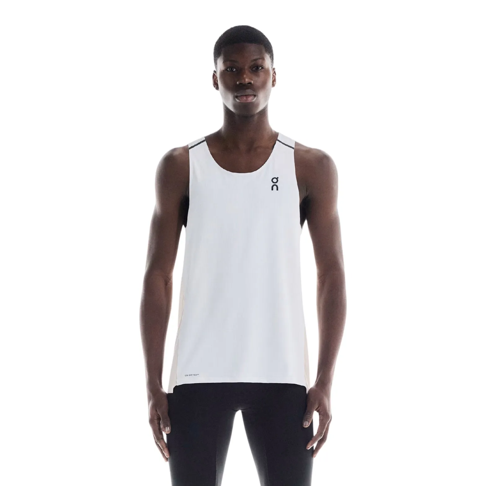 conductive Men's Performance Tank White / Silver