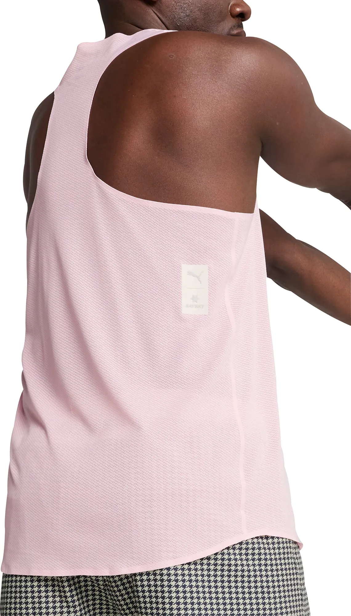 user - friendly Puma X SAYSKY Mens Running Vest - Pink
