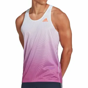 oil storage environmental - friendly adidas Adizero Engineered Mens Running Vest - Purple