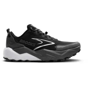 Men's Caldera 8 Running Shoe - Black/Blackened Pearl/White - Regular (D) Gaiter Compatible Collar Eva Midsole