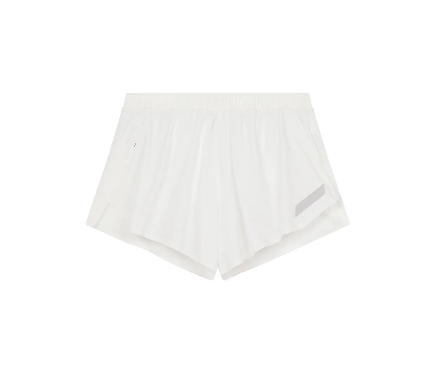 Men's Split Shorts | White clean look Mood Wear