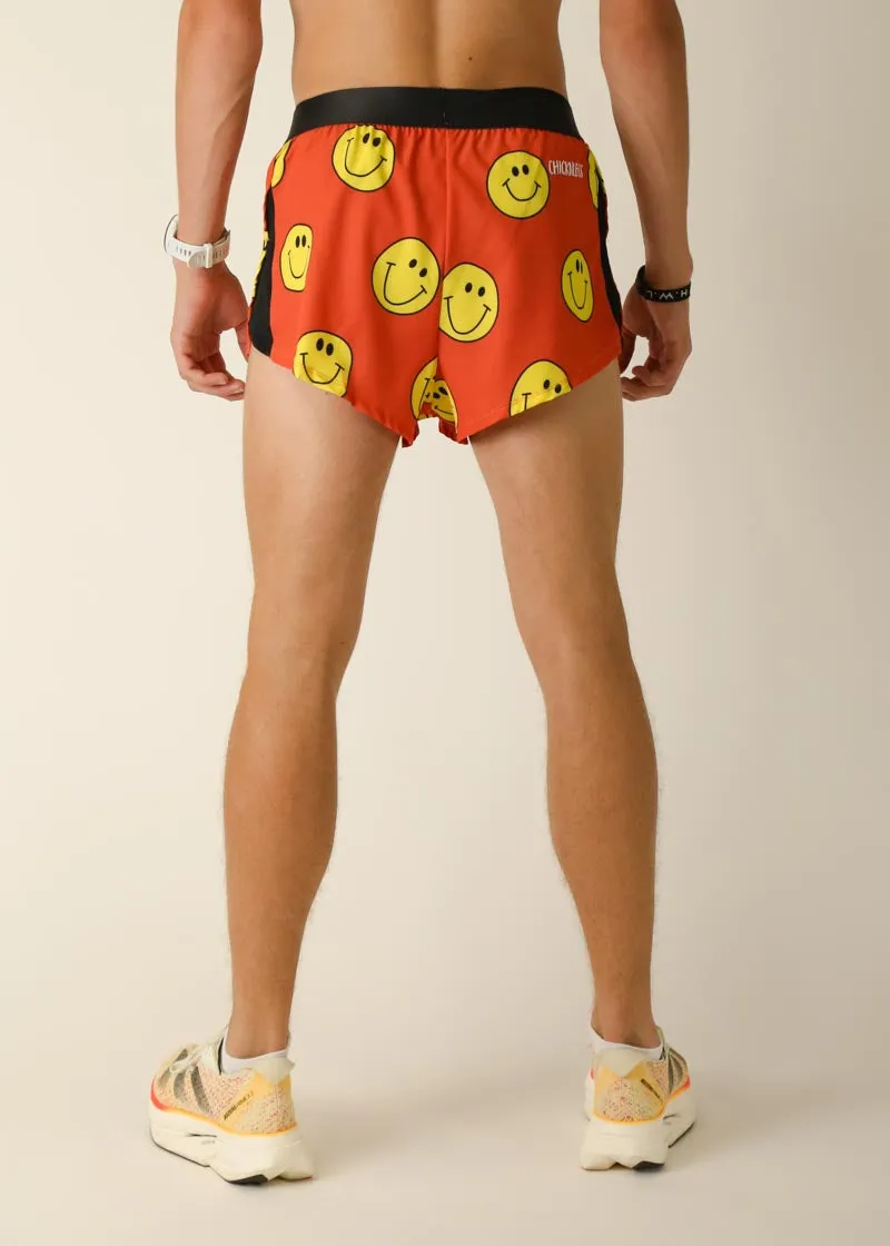 Men's Smiley 2" Split Shorts Sports use