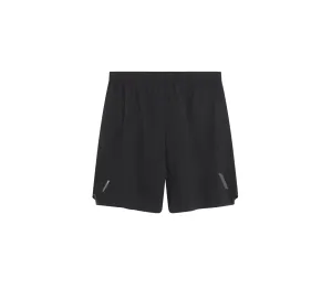 Men's Long Summer Shorts | Black dress shirt Breathable Performance
