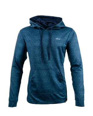 Blue Static Golf Hoodie Regular Fit Comfort Layering