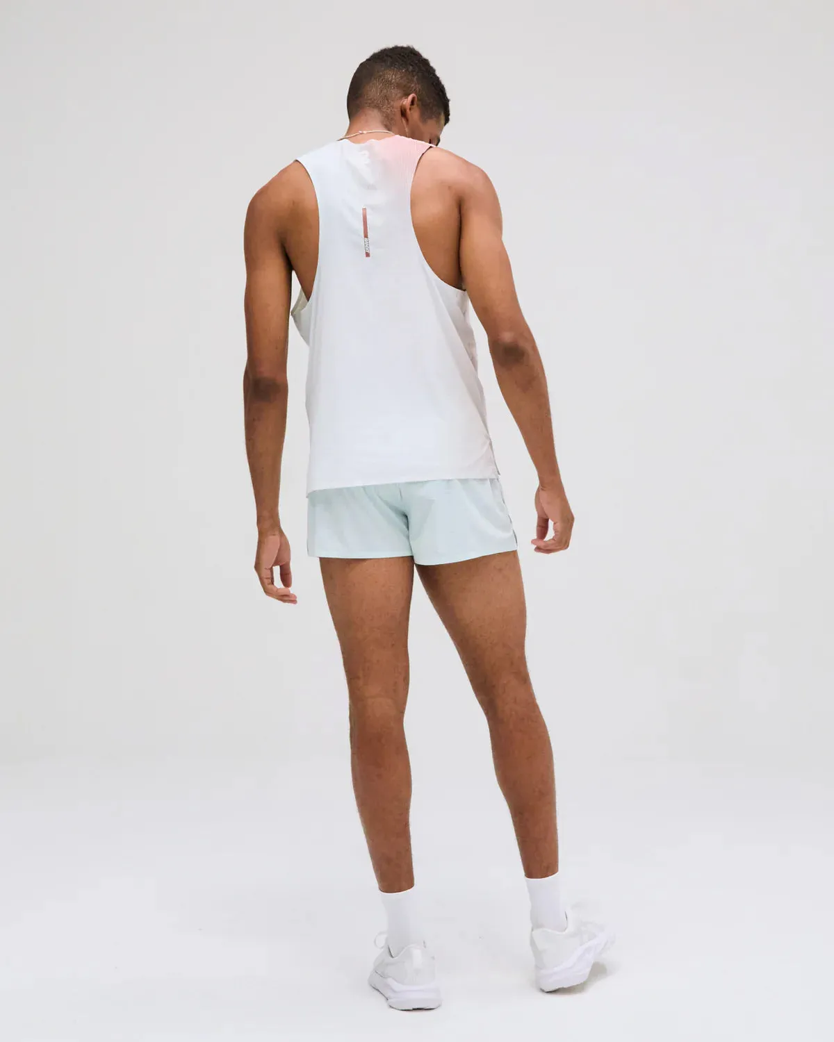 stealth Men's Vento Performance Singlet Minty Blue Gradient