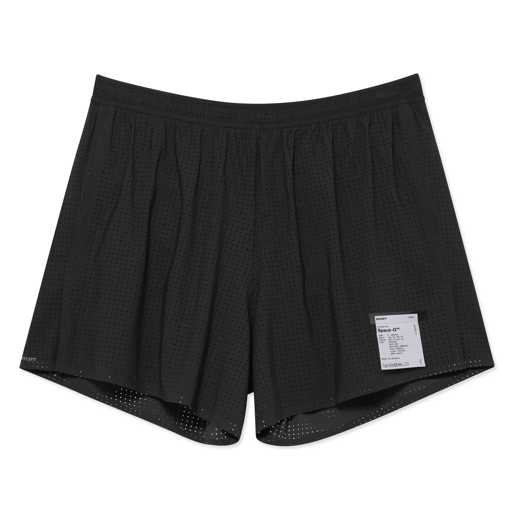 Space?O 5 Inch Distance Shorts Black v3 EcoFriendlyMaterials