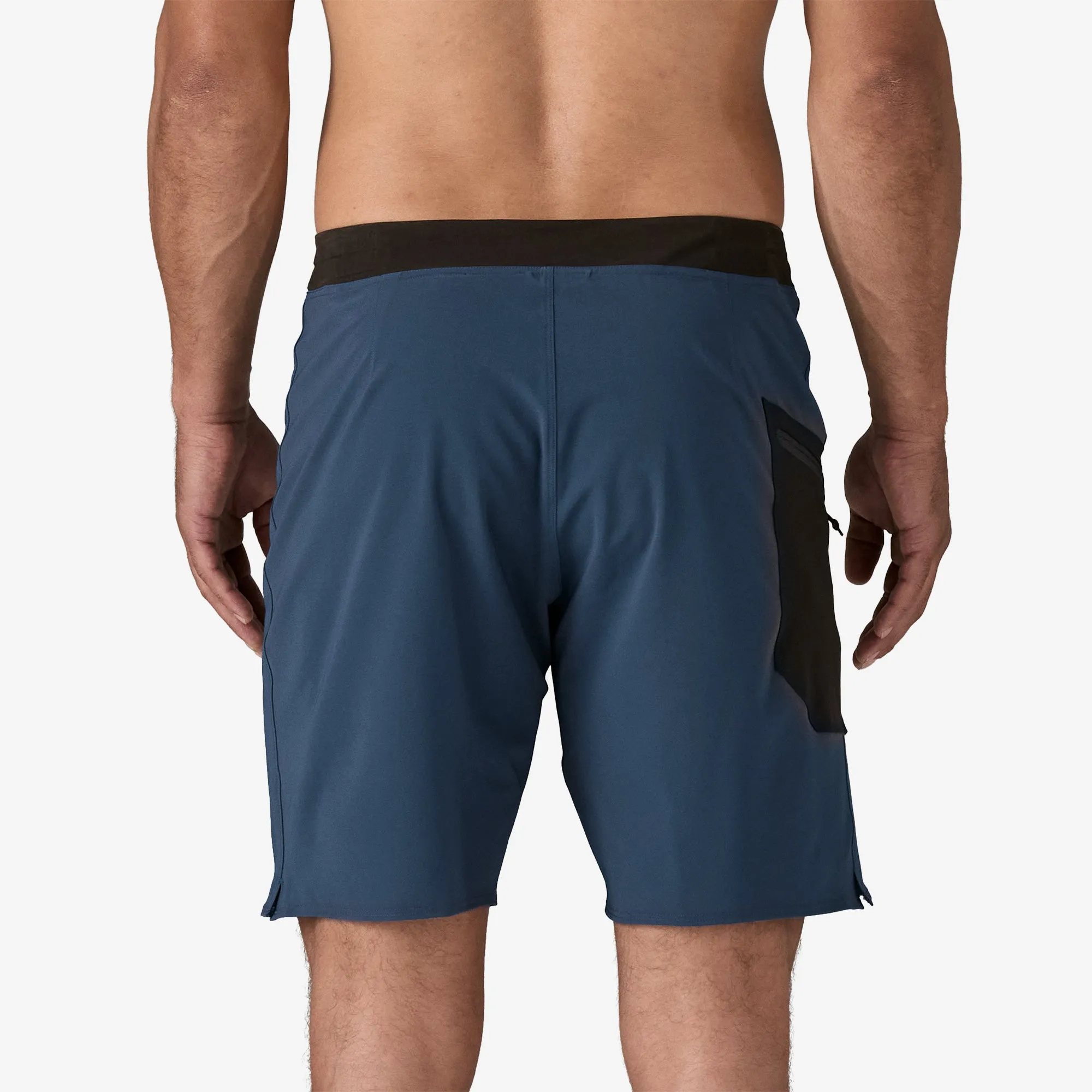 Stretch waistband Sleek Waist Men's Hydrolock Stitched Boardshorts - 18"