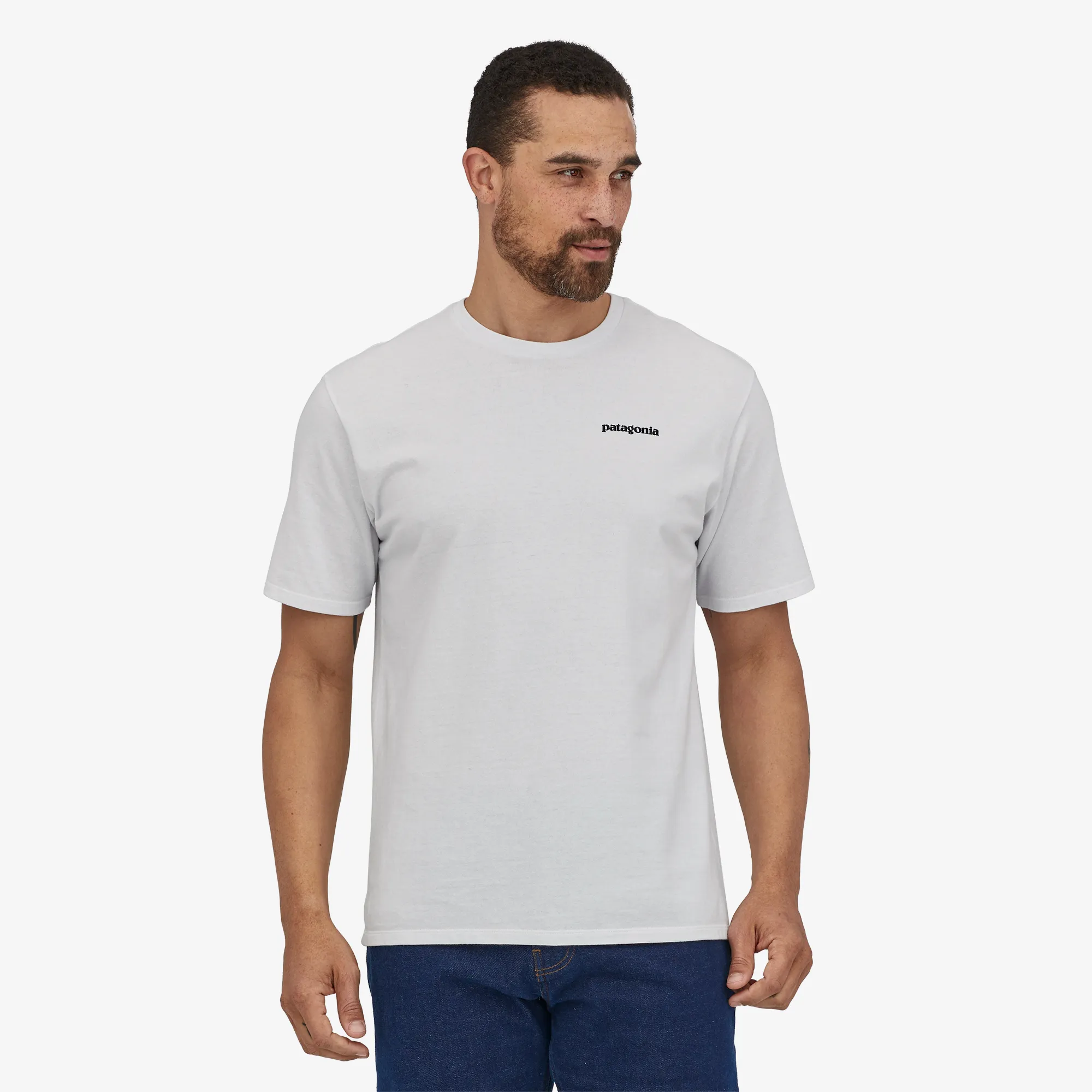 HiddenZipperClosure Seamless construction Men's P-6 Logo Responsibili-Tee?