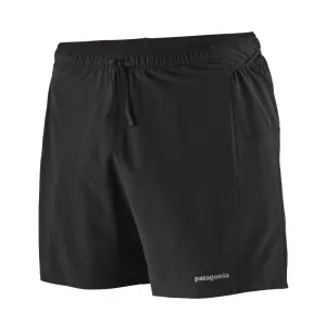 Patagonia Men's Strider Pro V2 5 Inch Shorts Black Sport Flex Wear