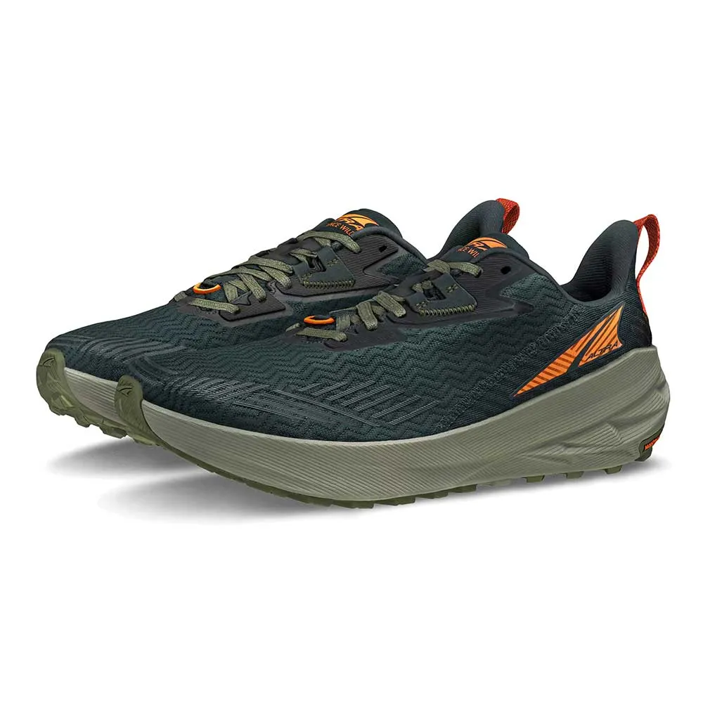 Men's Experience Wild Trail Running Shoe - Black - Regular (D) Blister Free Liner Fabric Enhanced Lateral Stability