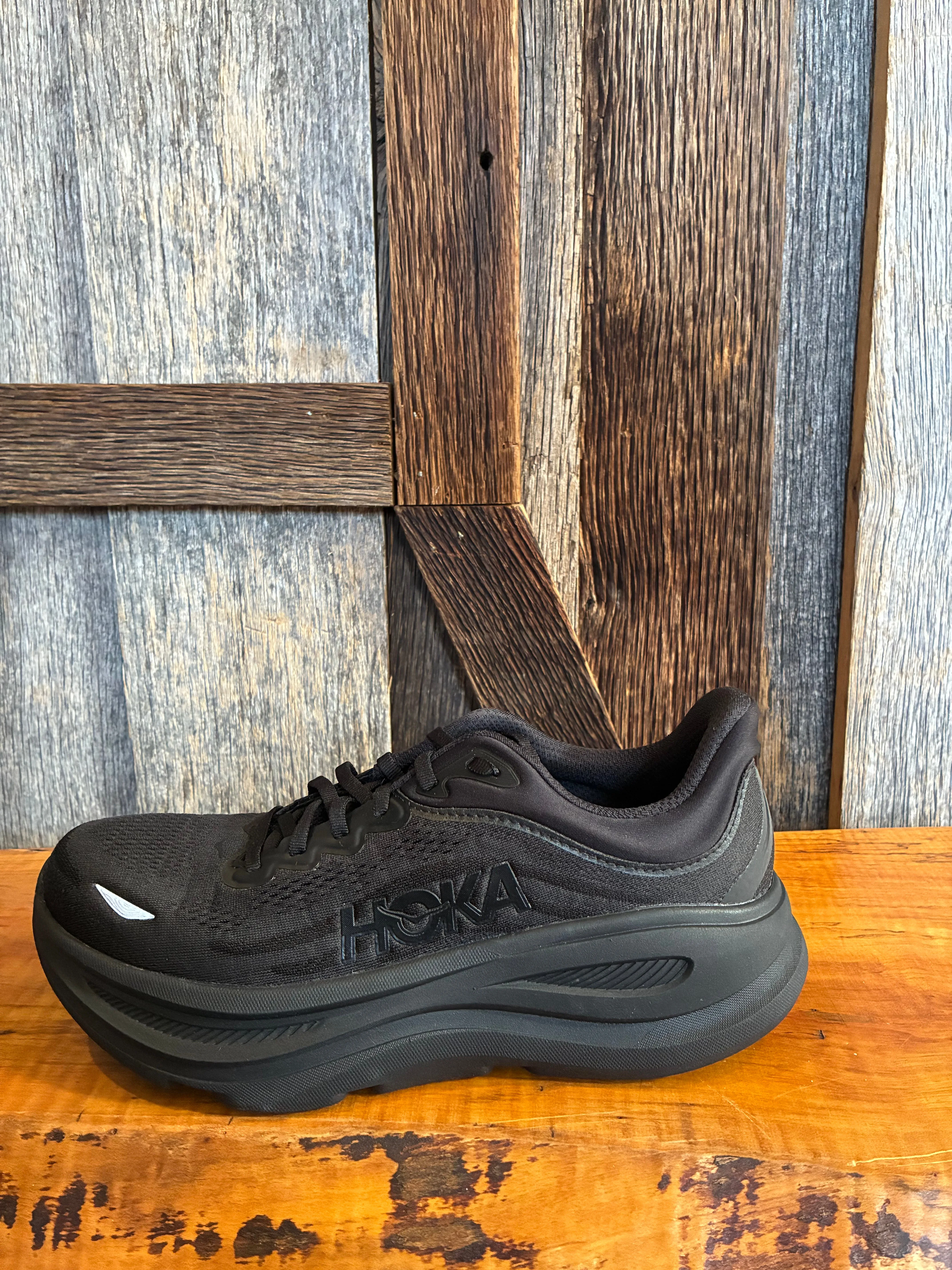 M Hoka Bondi 9 humid - weather shoes stretchy - straps