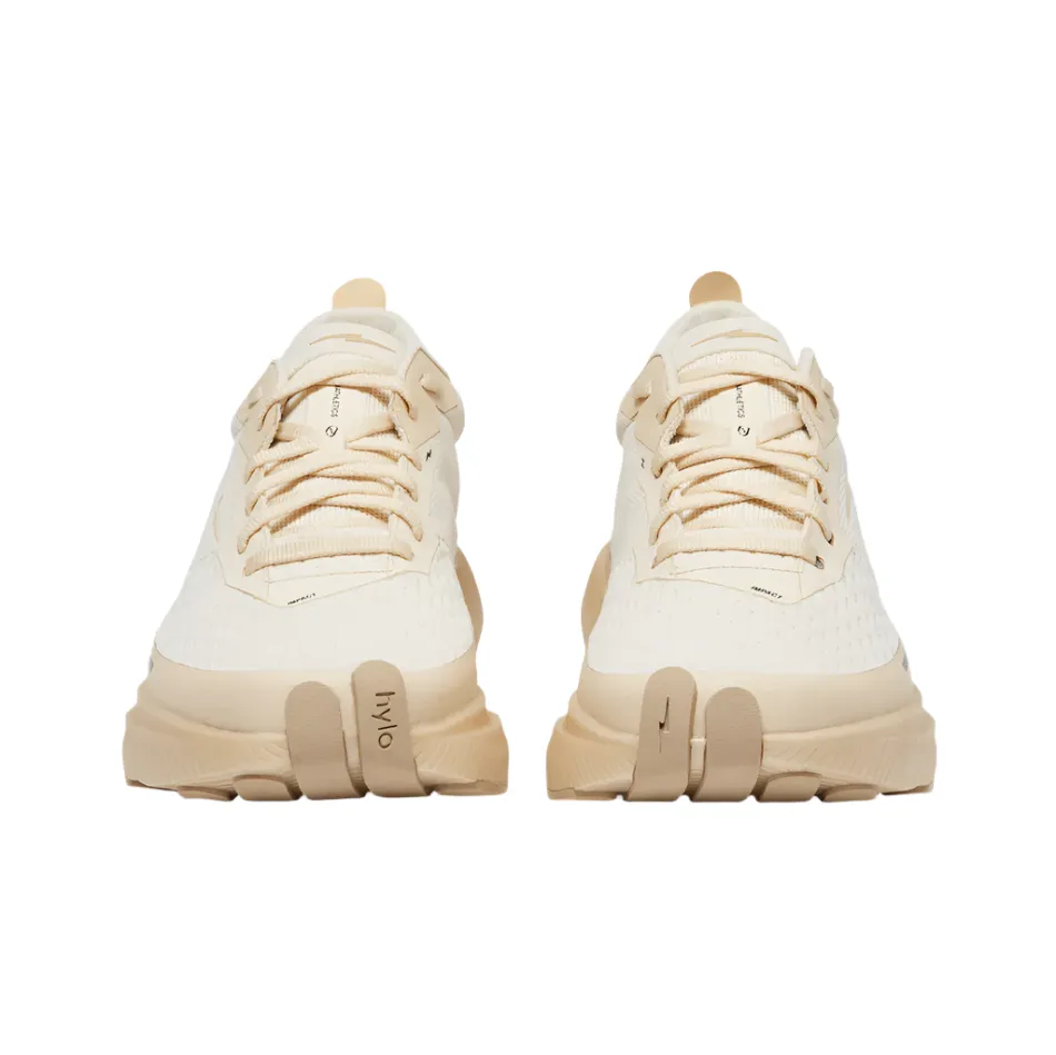 snug - fit Lightweight Foam Construction Hylo Unisex Impact Running Shoes in Sand