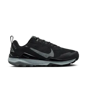 Men??s Wildhorse 8 (001 - Black/Wolf Grey/Cool Grey) Enhanced Heel Lock Stretch Gaiter Collar