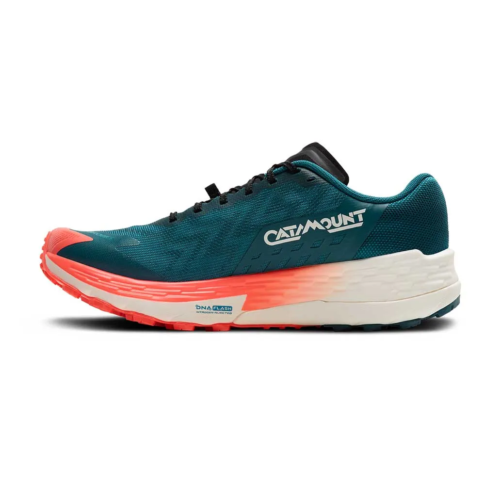 Men's Catamount 4 Trail Shoe - Legion Blue/Celestial/Flame - Regular (D) weekend running shoes