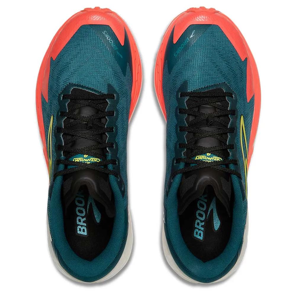 Men's Catamount 4 Trail Shoe - Legion Blue/Celestial/Flame - Regular (D) Seamless Toe Box Construction