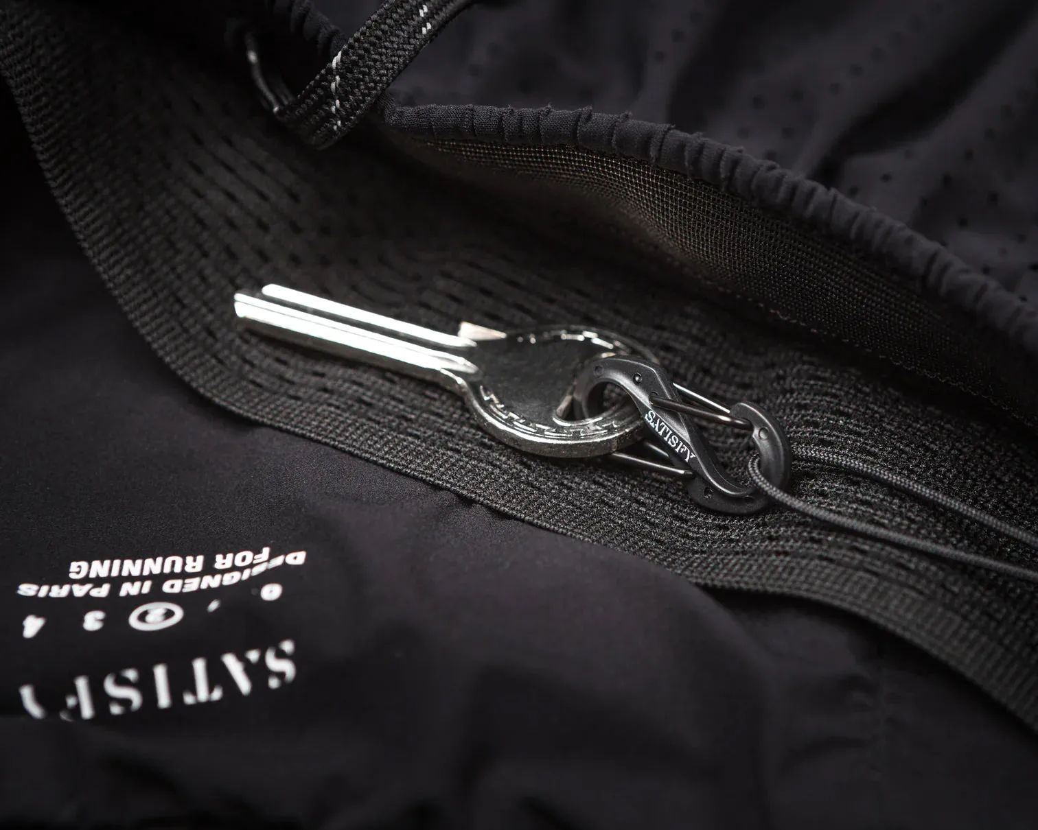 Satisfy Space?O 5 Inch Distance Shorts Black Weekend Outing Breezy Design