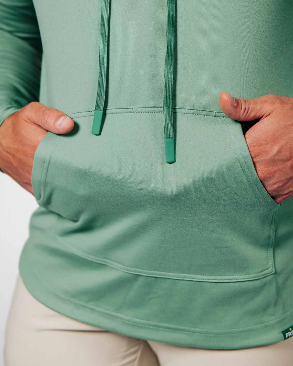 Sage Sandstone Golf Hoodie Relaxed Fit Hoodie