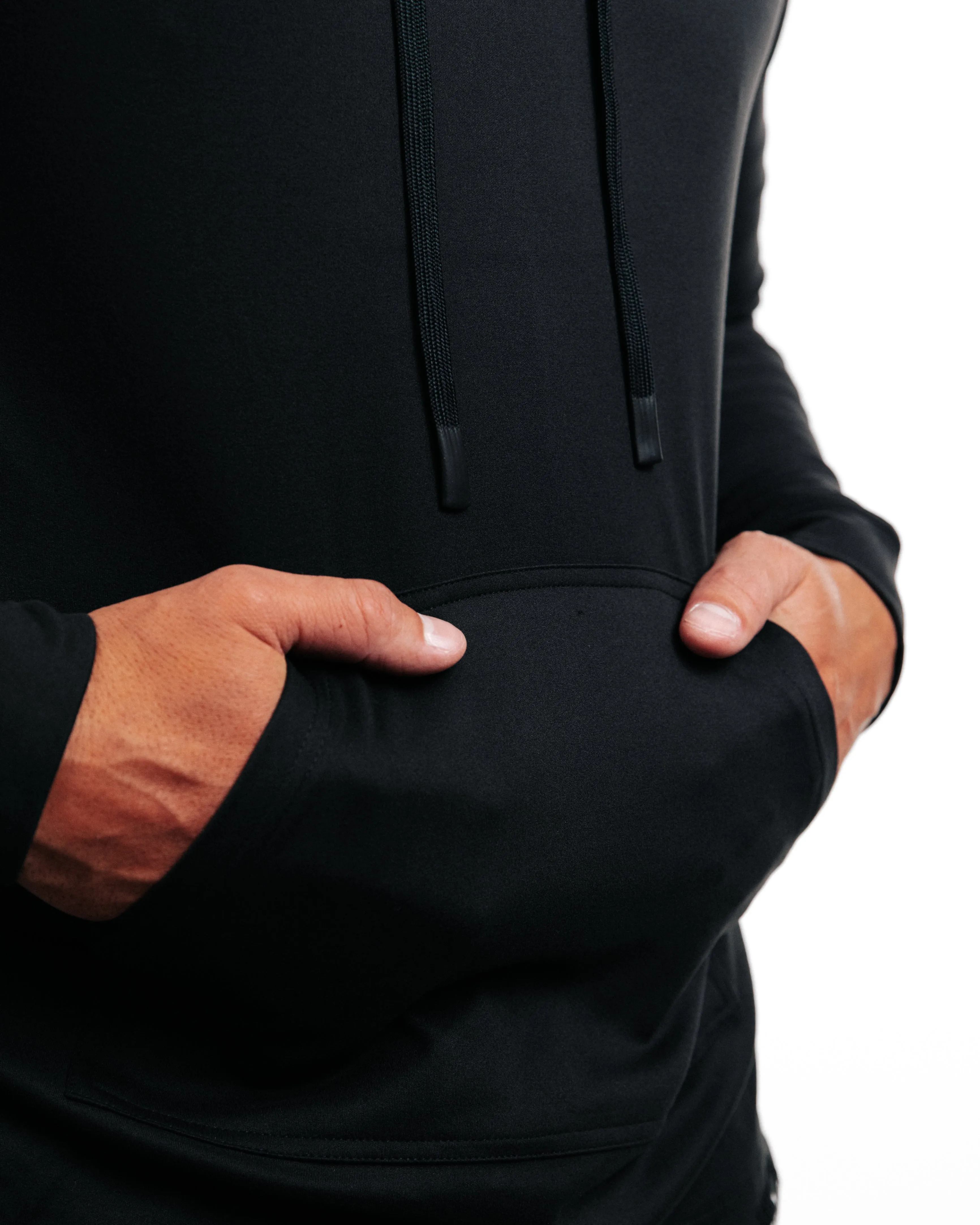 Warm Comfort Black Golf Hoodie