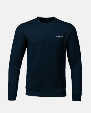 Neutral palette Running Gear Men's Navy Golf Crew Neck