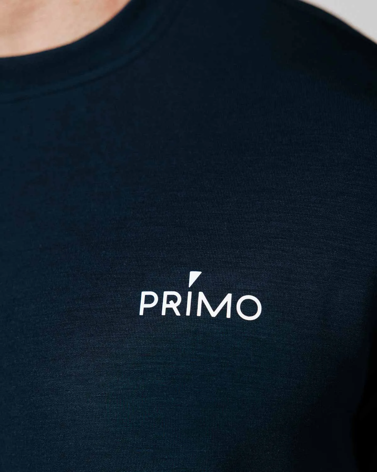 Breathable Layer Men's Navy Golf Crew Neck