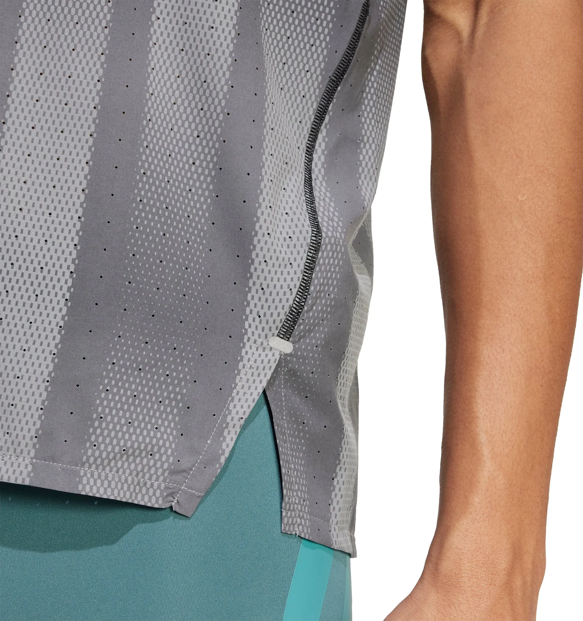 adidas Adizero Pro Mens Running Vest - Grey well - crafted