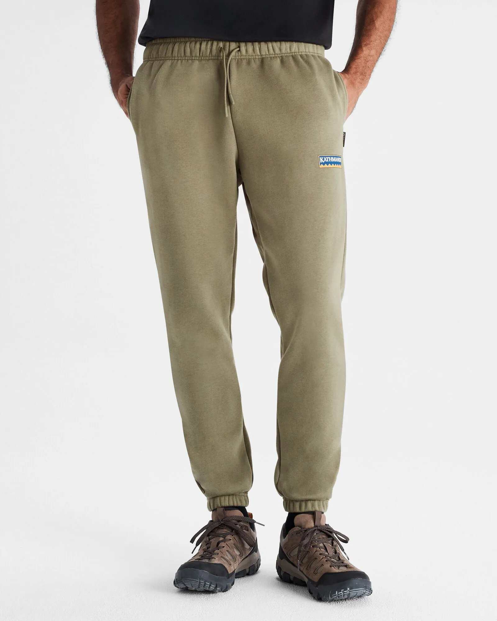 Men's Kathmandu Heritage Logo Slouchy Joggers - Beech Running Shorts