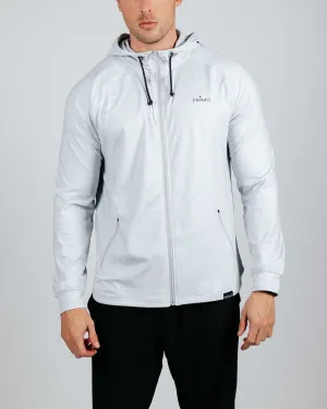 Stylish Layer Versatile Piece Men's Light Gray Active Jacket