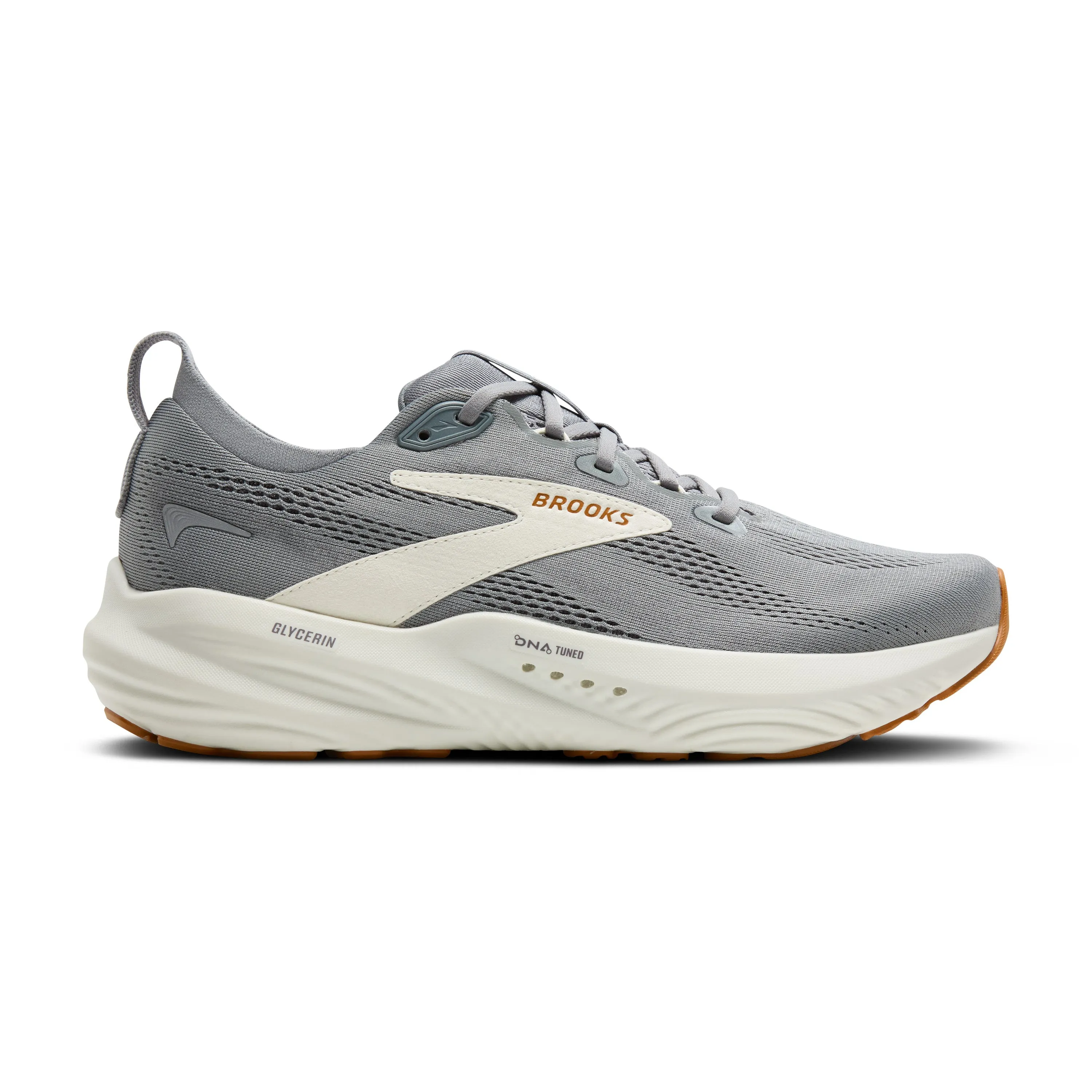 Men's Glycerin 22 (097 - Primer Gray/Gray/Honey Ginger) Vibration Damping Core