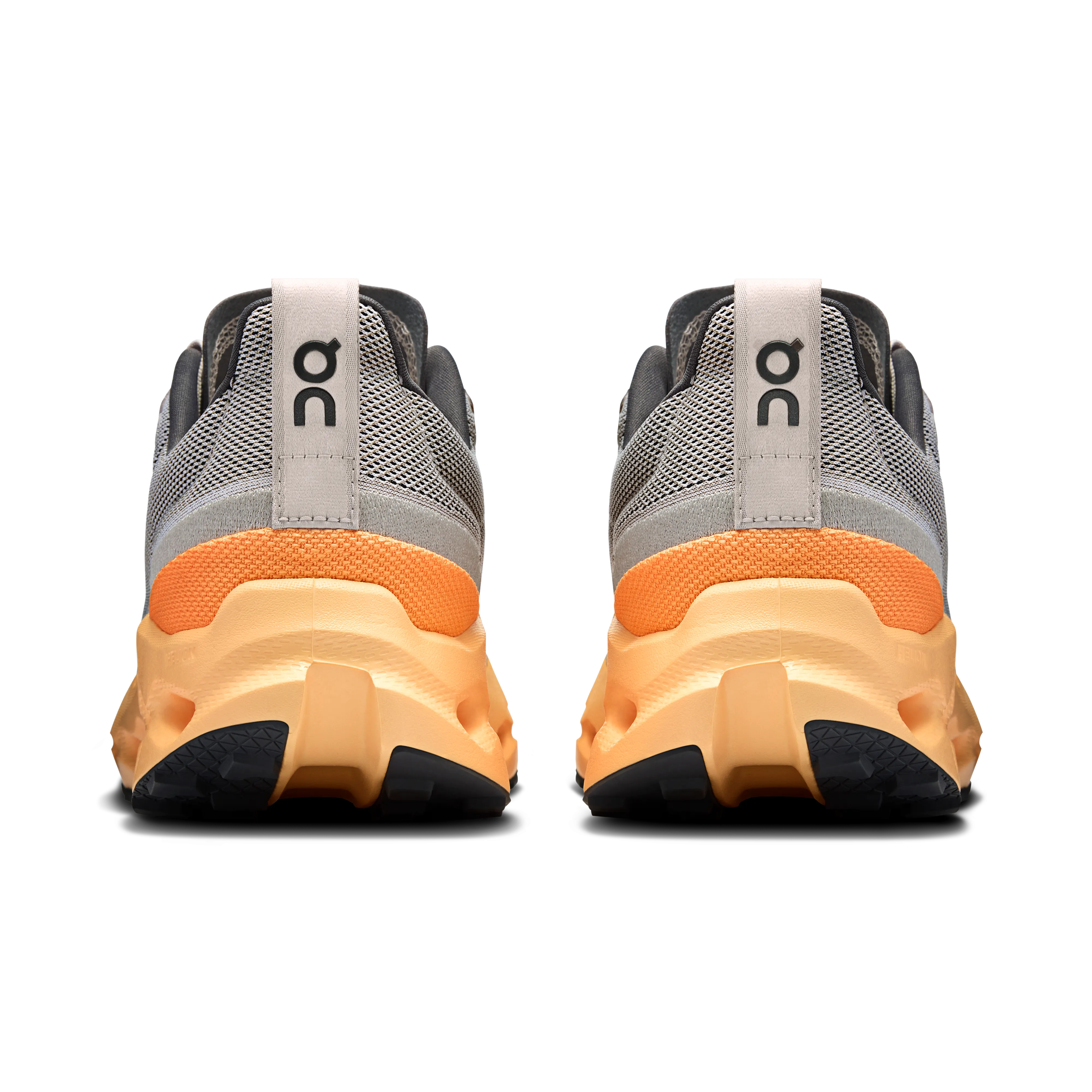 EVA Midsole Composite Men's Cloudsurfer Trail Running Shoes Silver / Blonde